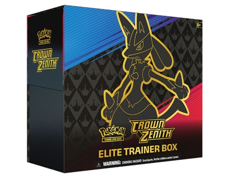 Pokémon Crown Zenith 12.5 Elite Trainer Box (Edad Mínima Recomendada: 6 años)