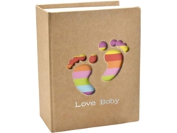 Álbum De Fotos 6x4, Tapa Kraft, 100 Fotos, Para Bebés, Viajes, Bodas, Regalo Ideal.