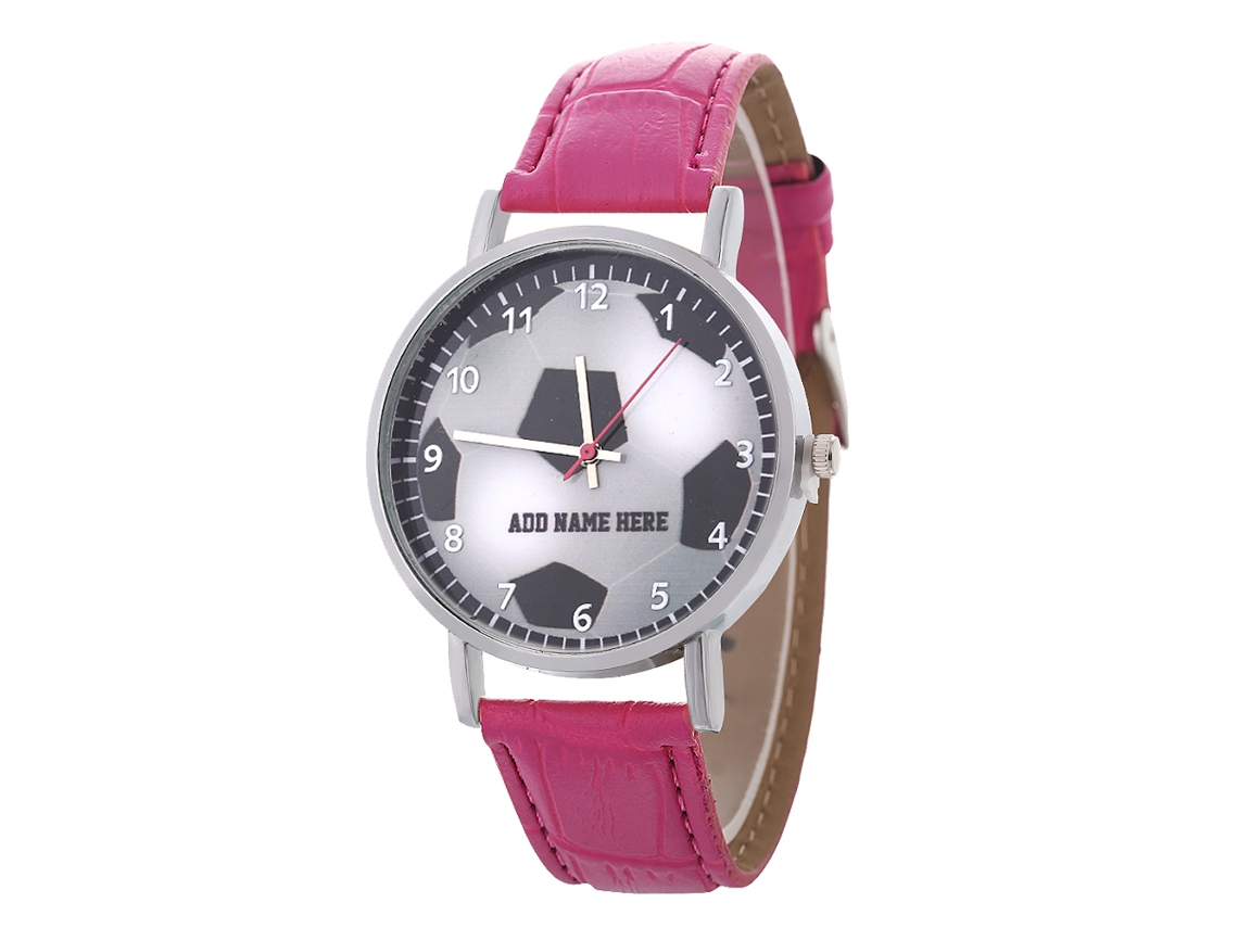 Reloj De Pulsera Unisex De Cuarzo Informal Para Parejas, Elegante Y A La Moda (rojo Y Rosa).