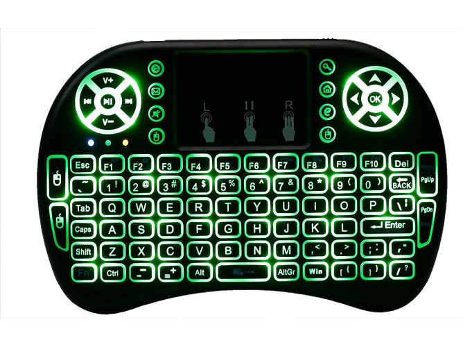 Teclado Tablet ANSELF C8618B (Negro - inalámbrico)