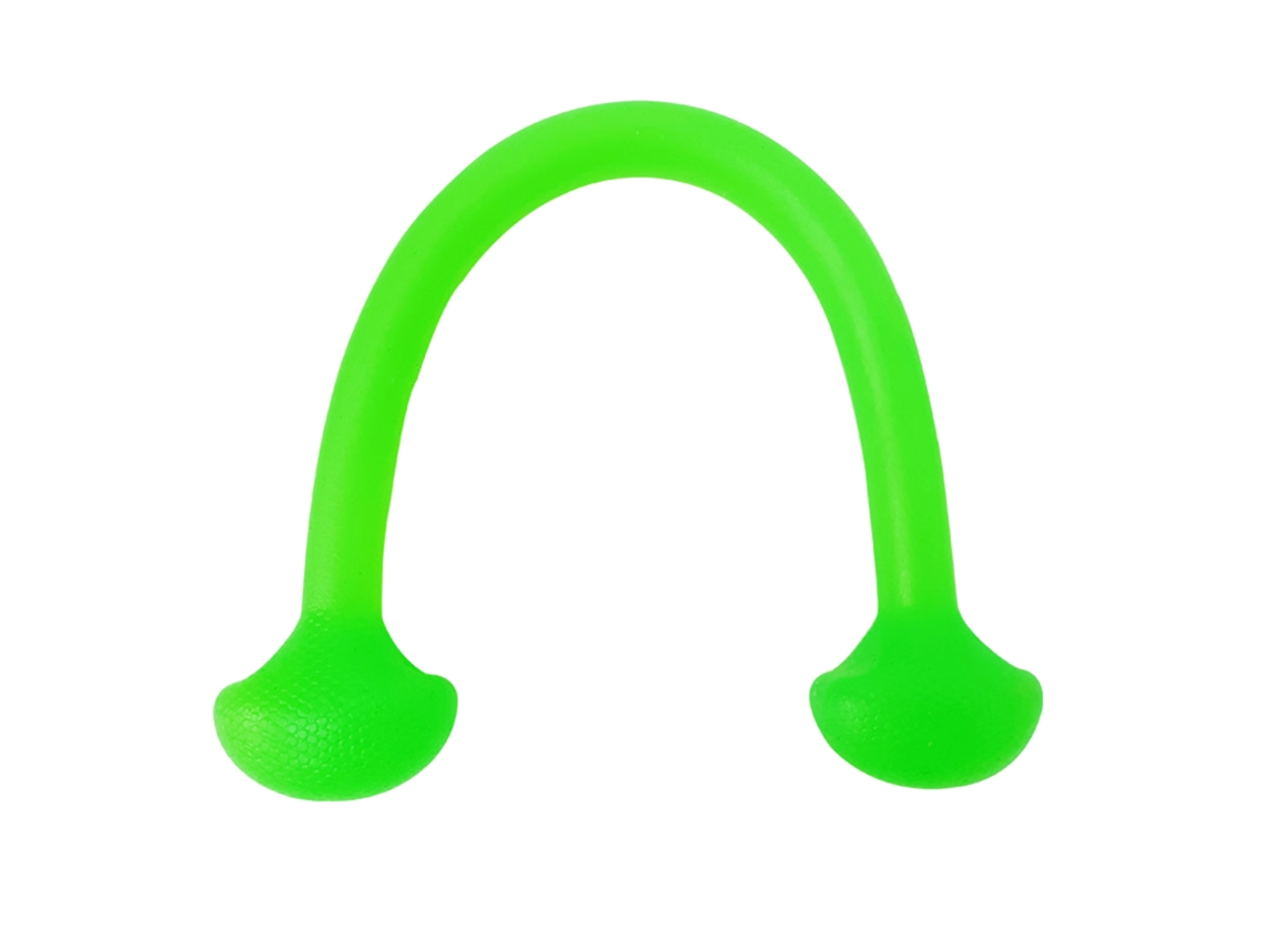 2026rebe-banda Elástica De Silicona One Word Expansor De Pecho Con Cuerda Tensil 10lbs Ajustable Verde