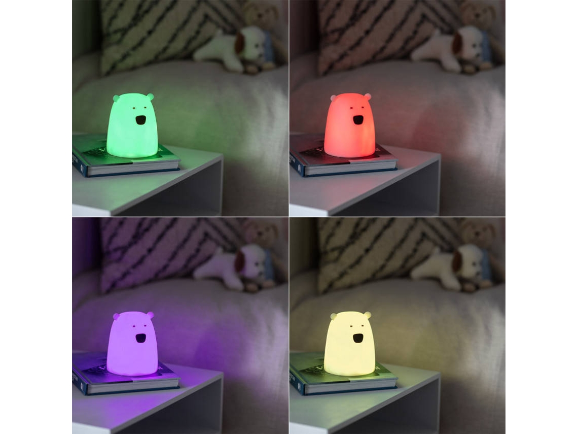 Luz Nocturna LED LEDKIA (PET - 8.7x10.1 cm)