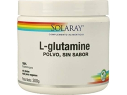 Complemento Alimentar SOLARAY L-Glutamine Sabor Neutro Polvo (300 g)