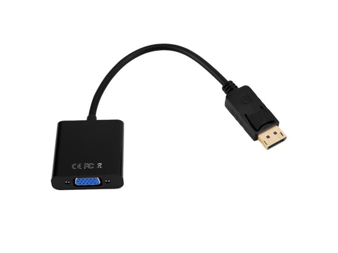 Eiffel 25Cm 1080P Dp Vga Cable Adaptador Convertidor De Transmisión De Señal De Video