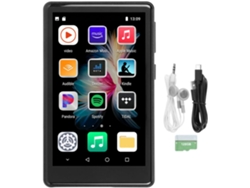Reproductor MP3/MP4 Bluetooth YIZHOOD MP03 4.0Inch 32G ROM 128G TF (Negro)
