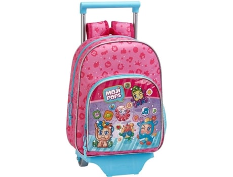 Mochila Trolley MOJIPOPS (Rosa - Poliéster - 33x27x10 cm)