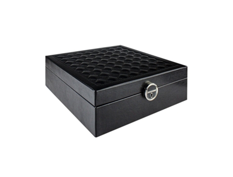 Joyero Acolchado Con Estuche De Viaje - Negro NORTHIX
