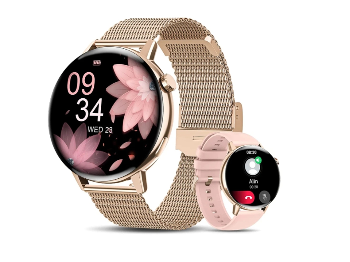 Smartwatch YIZHOOD TE191 (Android e IOS - Oro)