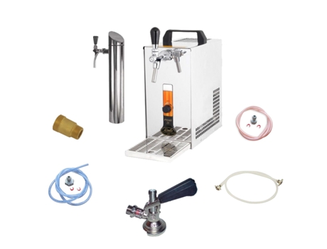 Dispensador de Cerveza PYGMY 20/K enfriador seco de acero inoxidable de 1 línea 25 litros/hora Green Line KEG:Type G ICH-ZAPFE