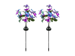 2026-lámpara Solar De Jardín Mariposa Decorativa Ip65 Impermeable Para Jardin Patio Camino Exterior Paisaje