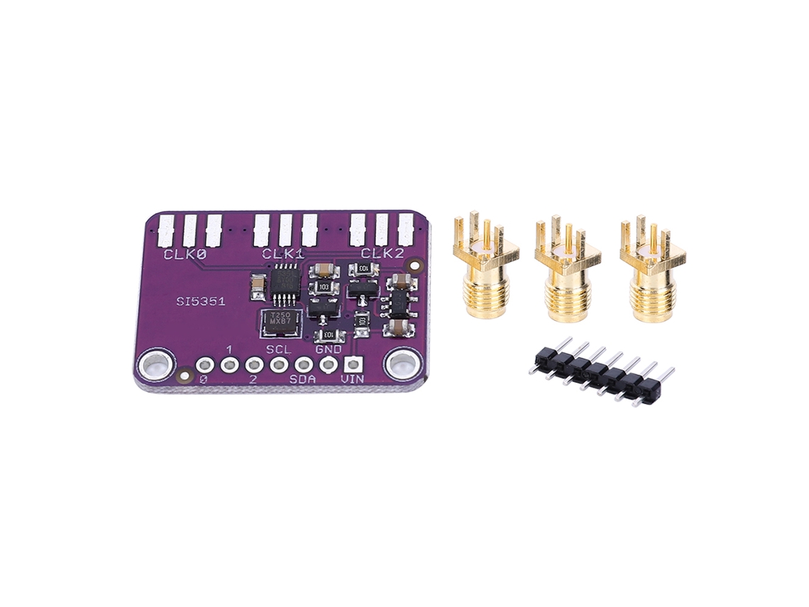 Generador De Señal Divisor De Reloj Cjmcu-5351 Si5351a, Componente Electrónico De 8 Khz A 160 Mhz