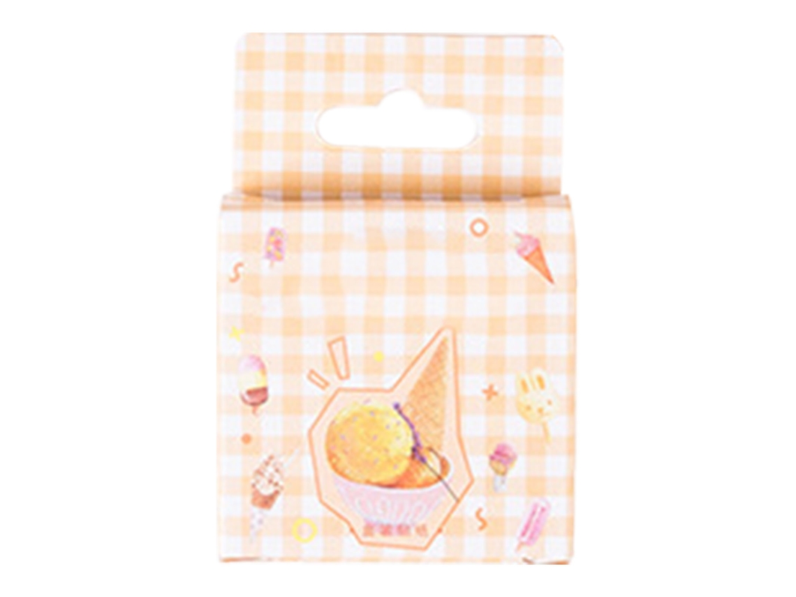 Pegatinas autoadhesivas de helado: pegatinas decorativas de helado DIY para hacer sobres y tarjetas