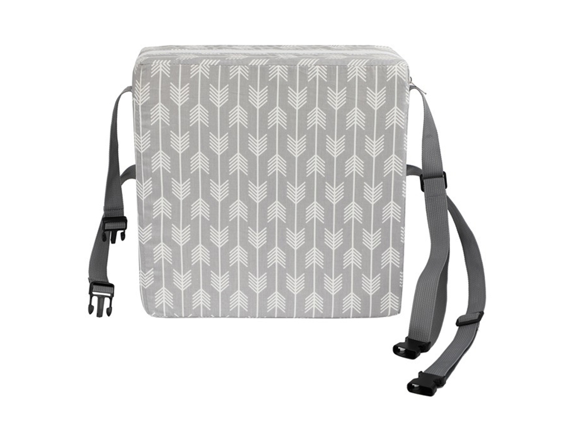 Asiento Elevador Para Bebé/niño Pequeño Para Mesa De Comedor, Cojín Con Cinturón De Seguridad, Lavable.
