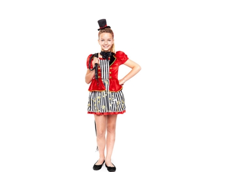 Disfraz de Niña PARTILANDIA vestido de rayas tamer (Tam.: 3-4 anos)