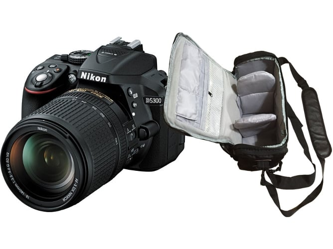 Kit Cámara Réflex NIKON D5300 18-140 VR (Negro)