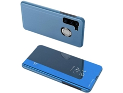 Carcasa Samsung Galaxy M11 LMOBILE Clear View Azul