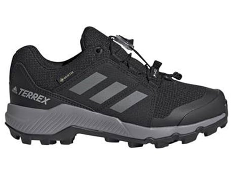Zapatillas Deportivas ADIDAS Terrex Gtx K Niños (Gris, Negro - Material Sintético - 35)