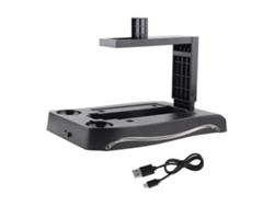 Base De Carga Para Mando De Ps4 Vr Con Soporte Y Led Azul.