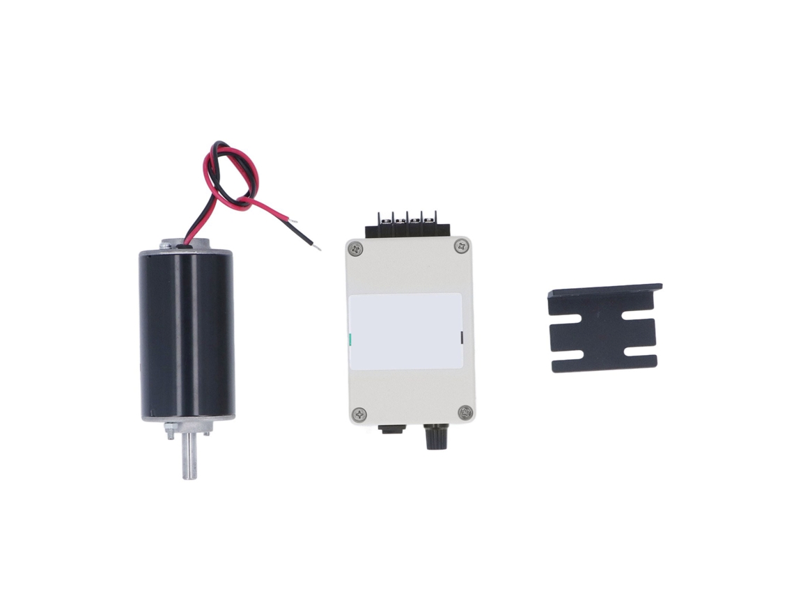 Motor De Velocidad Ajustable Cw Ccw Alta Torque Rodamiento De Bolas Dc 12-24v 12v 50w 3000rpm