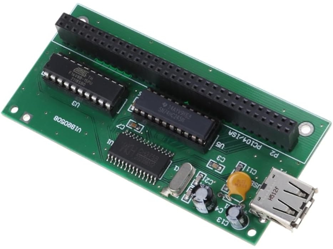 Tarjeta Adaptadora Pc104 A Usb, Placa Pc104-usb Para Intercambio De Datos