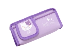 Estuche de lápices de gran capacidad, bolsa de almacenamiento sencilla para bolígrafos, para la escuela, la universidad y la oficina.