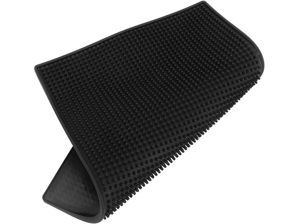 Tapis Antidérapant Para Outils De Salón De Beauté 30x45 Cm En Pvc Flexible Poste De Coiffure Prof...