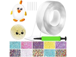 Kit De Burbujas Nano Tape Actualizado, Cinta Plástica Elástica De Doble Cara Para Bricolaje Y Alivio Del Estrés