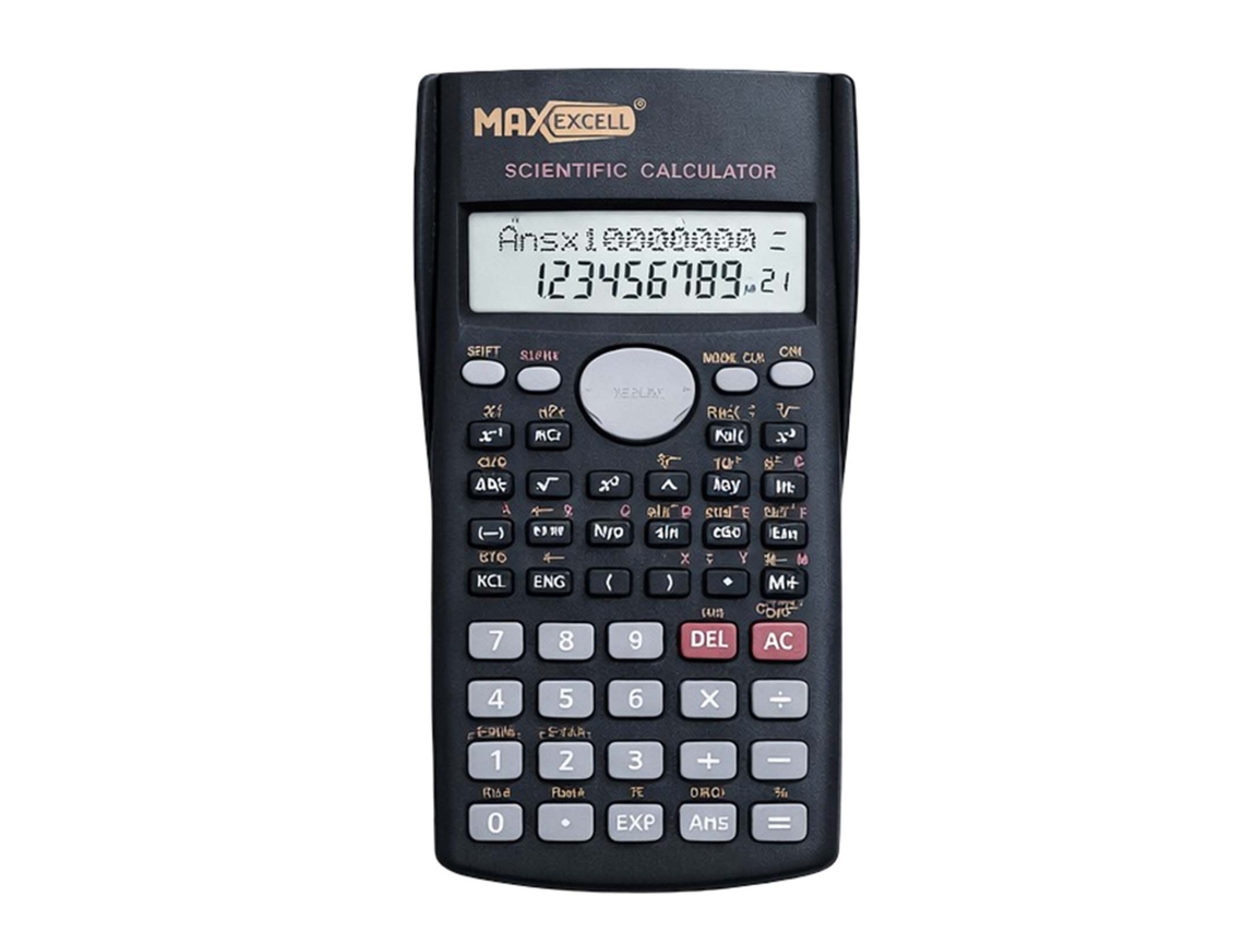 Calculadora Científica Con Pantalla Lcd De Doble Línea Y Funciones Avanzadas