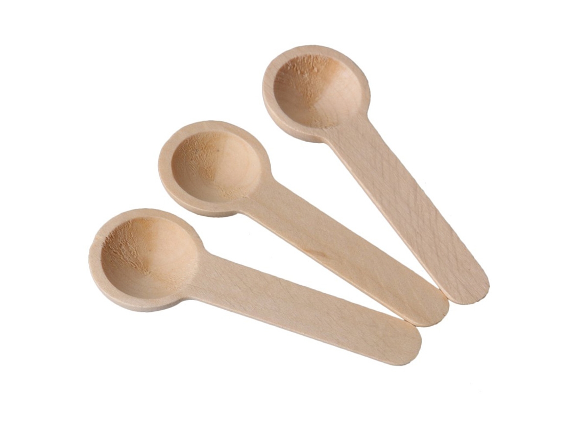 10 Mini Cucharas De Madera, Cucharas Medidoras De Sal, Condimentos, Café Y Miel, Cucharas Medidoras Para Tazas De Café