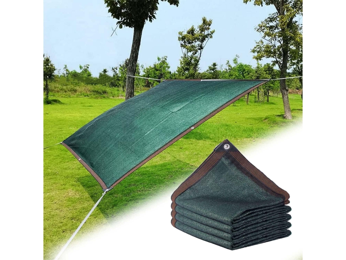 Vela De Sombra Resistente Aluminio , Duradero Transpirable, Uv Tamaños Invernadero.