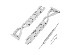 Correa de acero inoxidable para Fitbit Versa (pulsera)