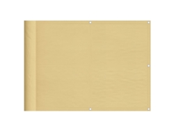 Mampara De Balcón VIDAXL Amarillo (75x1000 cm)