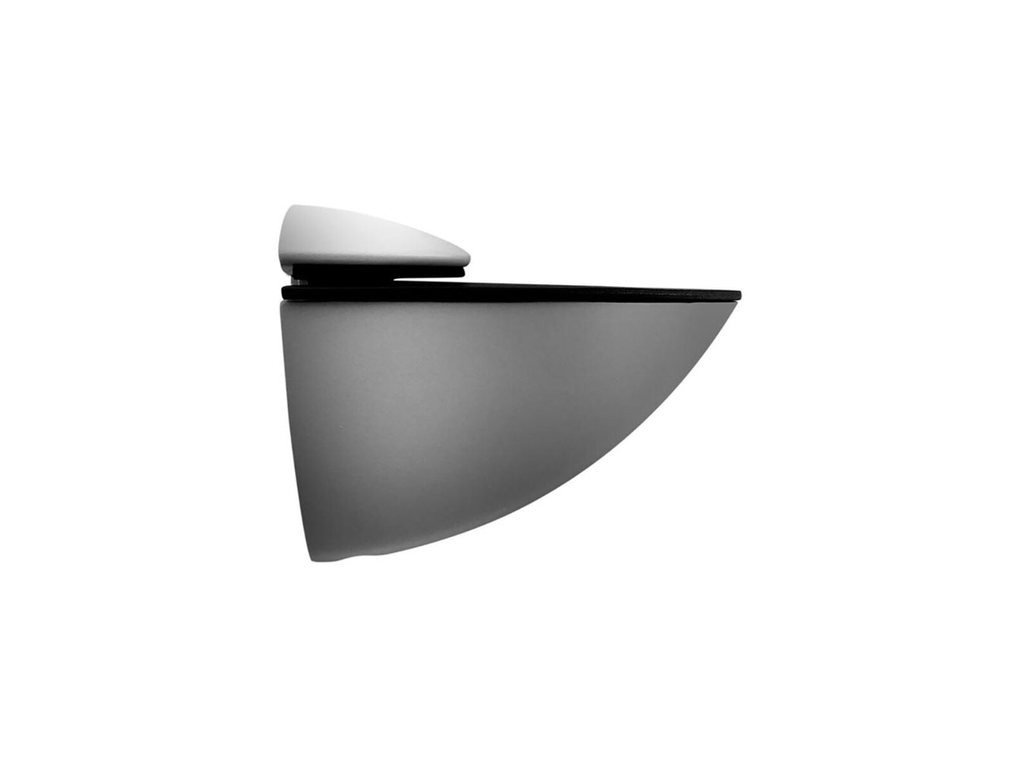Soportes para estantes MICEL SP07 Plateado Zamak 110x87 mm (2 Unidades)