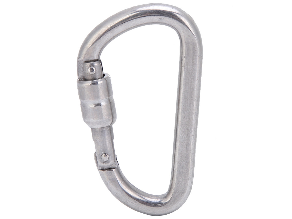2026-mosso De Acero Inoxidable D-ring Para Escalada Senderismo Gancho Exterior Viaje Fijación Rápida (φ8×80)