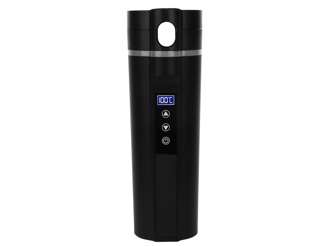 Taza Eléctrica De Viaje De 450 Ml Con Control Inteligente De Temperatura Y Bajo Nivel De Ruido Para Coche Y Camping.