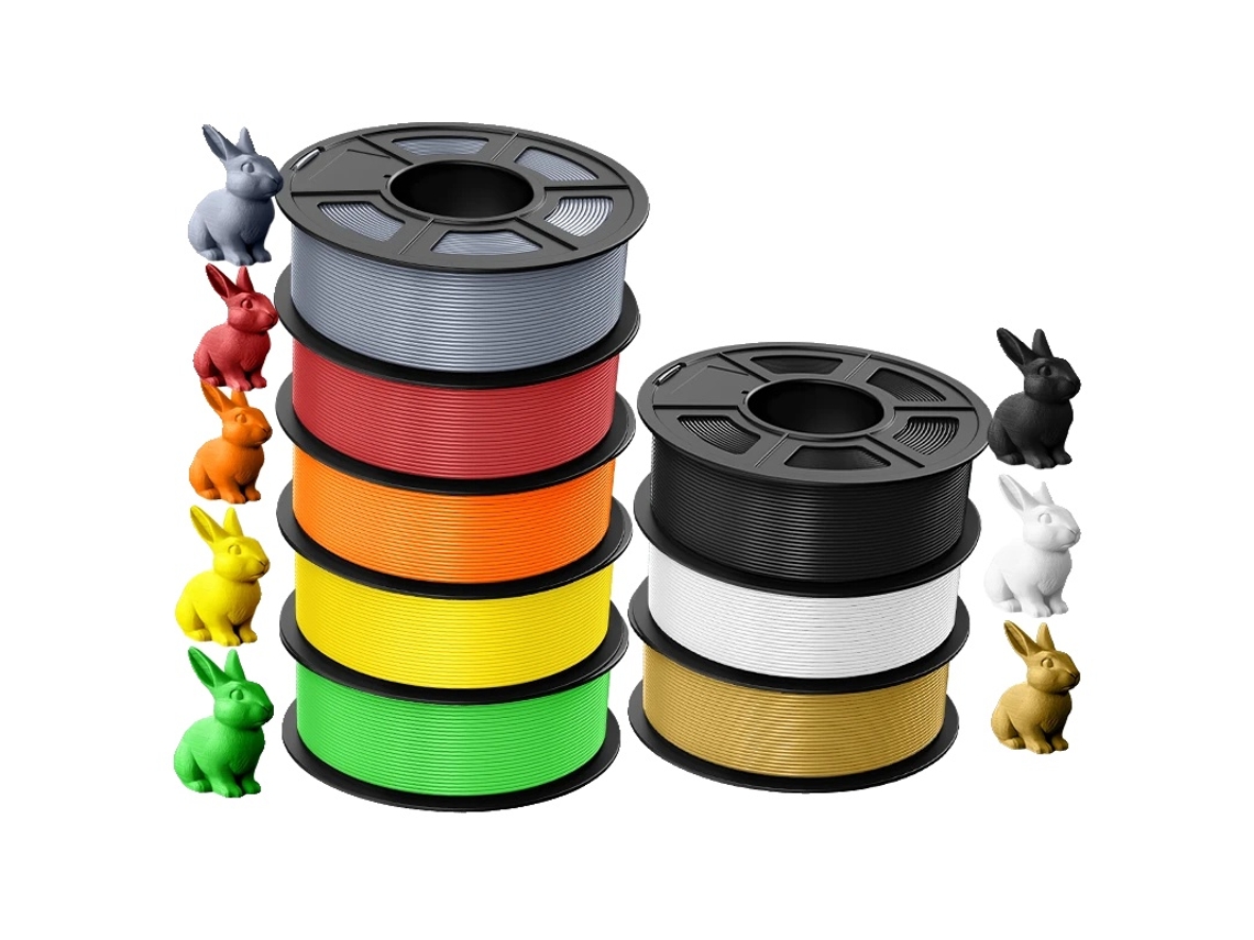 Filamento 3D de alta fluidez, biodegradable, PLA 8mix01 OEM
