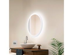 Espejo Iluminado Baño LED 15W 4200ºK 60Cm Interruptor Táctil Dimable 40.000H [SUN-SYJ-16308] GREENICE