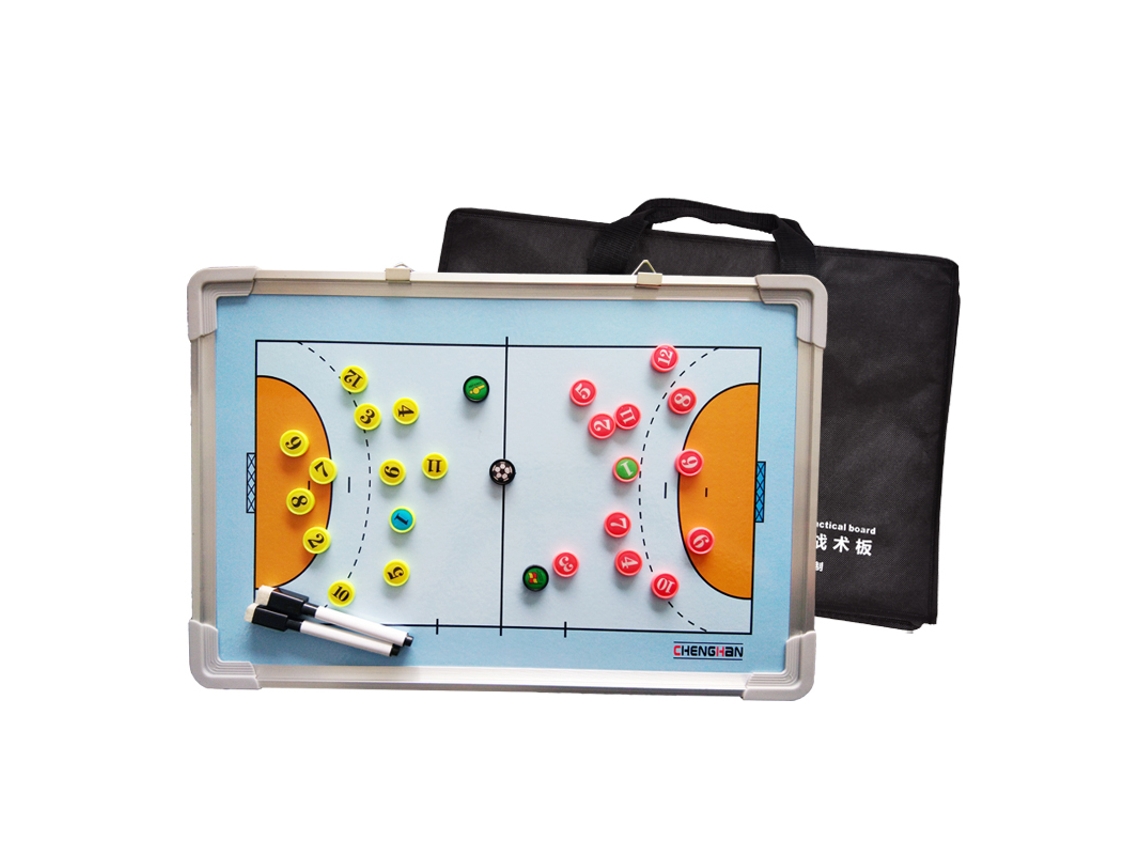 Tablero de entrenamiento de balonmano de aleación de aluminio, portapapeles táctico para entrenadores Digitallab 45 x 30 cm
