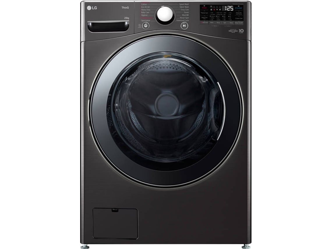 Lavadora LG F0P3CYV2E (20 kg - 1000 rpm - Black Steel)