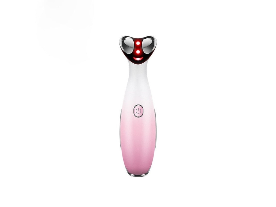 Masajeador facial Instrumento de masaje de ojos Instrumento de belleza portátil para blanqueamiento de círculos oscuros YEMAESRE Vibración de fotones