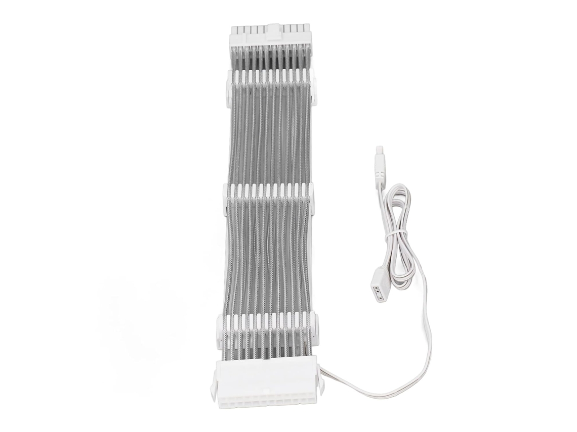 Cable De Extensión De Alimentación Argb Para Tarjeta Gráfica, Luces Led Duales