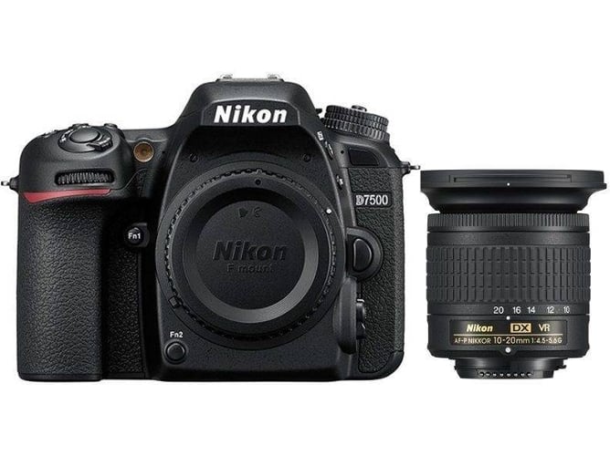 Kit Cámara Réflex NIKON D7500 + AF-P 10-20MM F4.5-5.6G VR DX