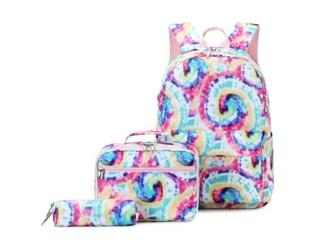 Mochila KOHREE de estudiante de Mochila KOHREE de viaje impermeable de tres piezas
