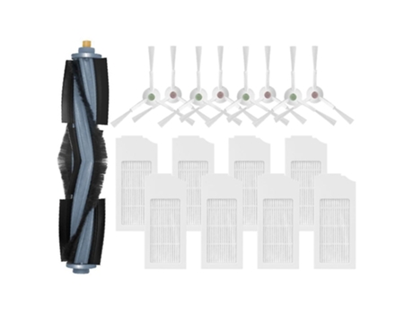 Para ecovacs deebot t10/t10 turbo escova principal escova lateral filtro hepa