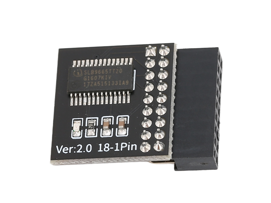Módulo De Seguridad De Cifrado Tpm 2.0 De 18 Pines Lpc Para Computadora