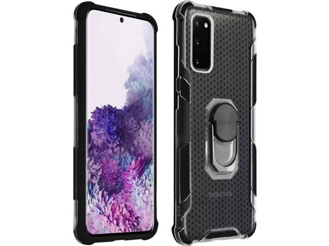 Carcasa Samsung Galaxy S20 AVIZAR Anillo Negro