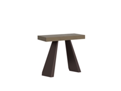 Mesa consola extensible 90x40/196 cm Diamante Pequeña Premium Gris Paloma Itamoby
