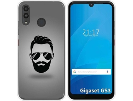 Carcasa Gigaset GS3 TUMUNDOSMARTPHONE Barba Multicolor