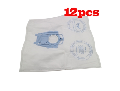 12 piezas de aspiradora de buena calidad, bolsa de polvo con filtro de micropolar tipo P para Bosch Hoover Hygienic Professional Bsg80000 468264
