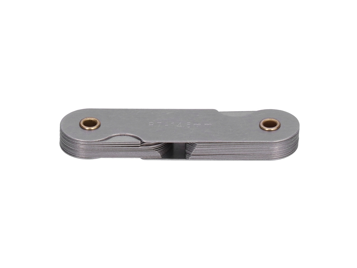 Calibre De Rosca Métrica Imperial De Acero Inoxidable, Calibre De Paso De Rosca R7-14,5 Mm